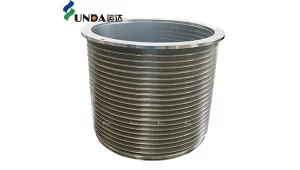 Medium consistency pressure screen screen basket